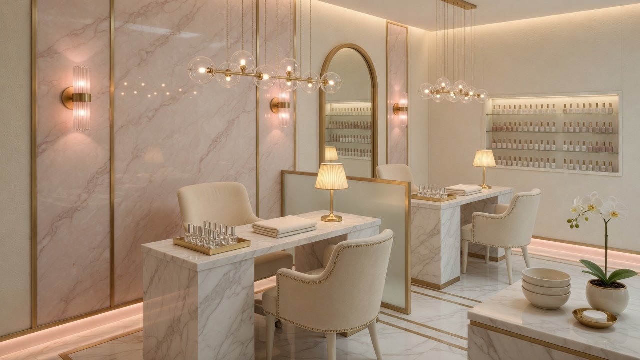 Signature nail set at The Nail Bar
